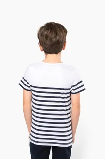 Kariban Matrozenshirt ronde hals Bio – foto 2