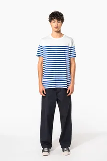 Kariban Men's Organic crew neck sailor T-shirt – foto 9
