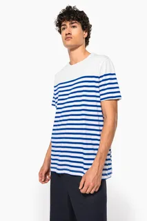 Kariban Men's Organic crew neck sailor T-shirt – foto 7