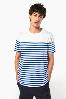 Kariban Men's Organic crew neck sailor T-shirt – foto 1