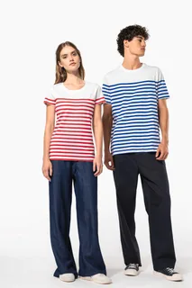 Kariban Marine-T-shirt ronde hals Bio dames – foto 10