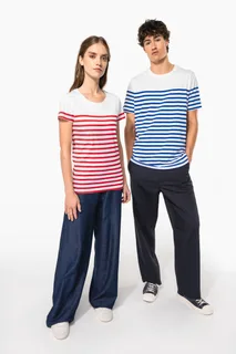 Kariban Marine-T-shirt ronde hals Bio dames – foto 11