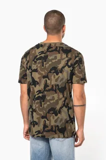 Kariban T-shirt camo korte mouwen – foto 2
