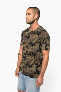 Kariban T-shirt camo korte mouwen – foto 7