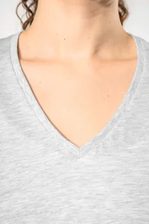Kariban Ladies' Bio150 V-neck t-shirt – foto 16