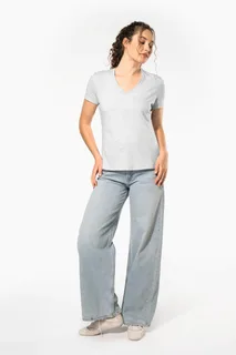Kariban Ladies' Bio150 V-neck t-shirt – foto 19