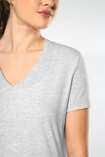 Kariban Ladies' Bio150 V-neck t-shirt – foto 14