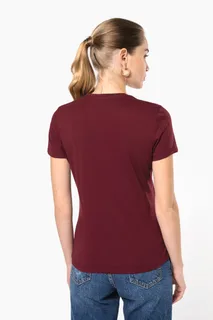 Kariban Dames-T-shirt BIO150 IC V-hals – foto 2