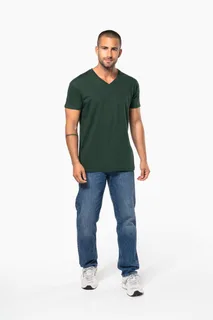 Kariban Heren-T-shirt BIO150 V-hals – foto 8