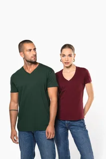 Kariban Heren-T-shirt BIO150 V-hals – foto 10