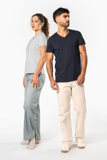 Kariban Heren-T-shirt BIO150 V-hals – foto 14