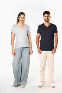 Kariban Heren-T-shirt BIO150 V-hals – foto 15