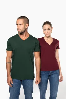 Kariban Dames-T-shirt BIO150 IC V-hals – foto 6
