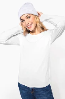 Kariban Ladies long-sleeved crew neck t-shirt – foto 6