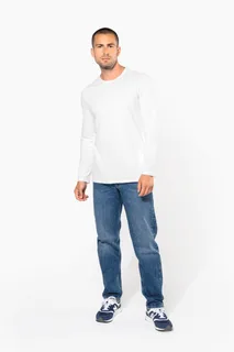 Kariban T-shirt ronde hals lange mouwen – foto 5