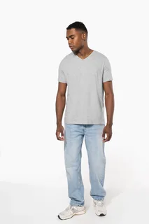 Kariban T-shirt korte mouwen V-hals – foto 10