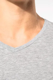 Kariban T-shirt korte mouwen V-hals – foto 4
