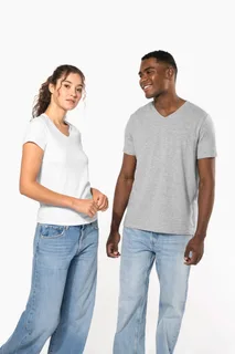 Kariban Dames-T-shirt V-hals korte mouwen – foto 12