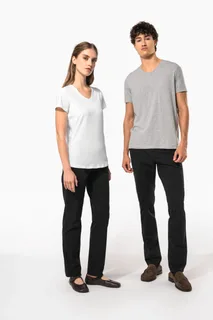 Kariban Dames-T-shirt V-hals korte mouwen – foto 20