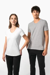 Kariban Dames-T-shirt V-hals korte mouwen – foto 21