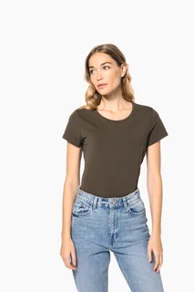 Kariban Dames-T-shirt ronde hals korte mouwen – foto 11
