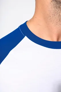 Kariban Baseball - Tweekleurig T-shirt – foto 3