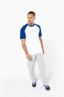 Kariban Baseball - Tweekleurig T-shirt – foto 7