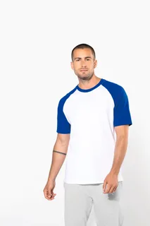 Kariban Baseball - Tweekleurig T-shirt – foto 5