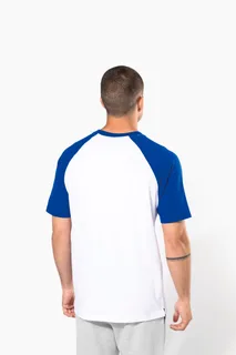 Kariban Baseball - Tweekleurig T-shirt – foto 2