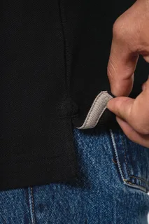 Kariban Men’s long-sleeved piqué knit polo shirt – foto 6