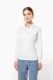 Kariban Ladies' long sleeve jersey polo shirt – foto 7