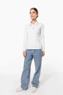 Kariban Ladies' long sleeve jersey polo shirt – foto 13