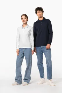 Kariban Ladies' long sleeve jersey polo shirt – foto 10