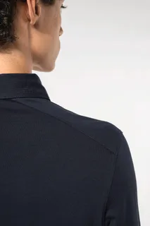 Kariban Herenpolo lange mouwen van jersey – foto 6