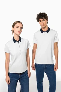 Kariban Tweekleurige damespolo jersey – foto 6