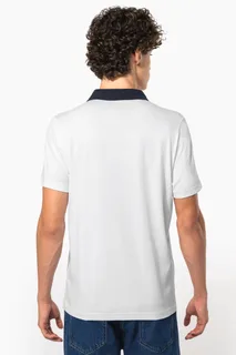 Kariban Men's two-tone jersey polo shirt – foto 2