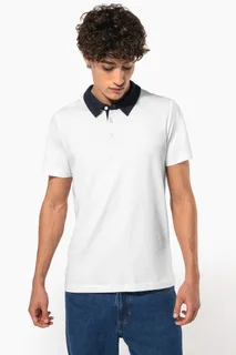 Kariban Men's two-tone jersey polo shirt – foto 5