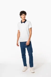Kariban Men's two-tone jersey polo shirt – foto 9