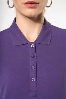 Kariban Ladies’ short-sleeved piqué polo shirt – foto 3