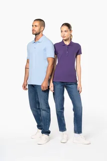 Kariban Men's short-sleeved piqué polo shirt – foto 5