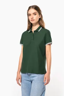Kariban Ladie's short-sleeved poloshirt with contrasting piping – foto 1
