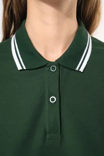 Kariban Ladie's short-sleeved poloshirt with contrasting piping – foto 3