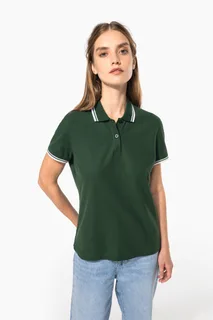 Kariban Ladie's short-sleeved poloshirt with contrasting piping – foto 8