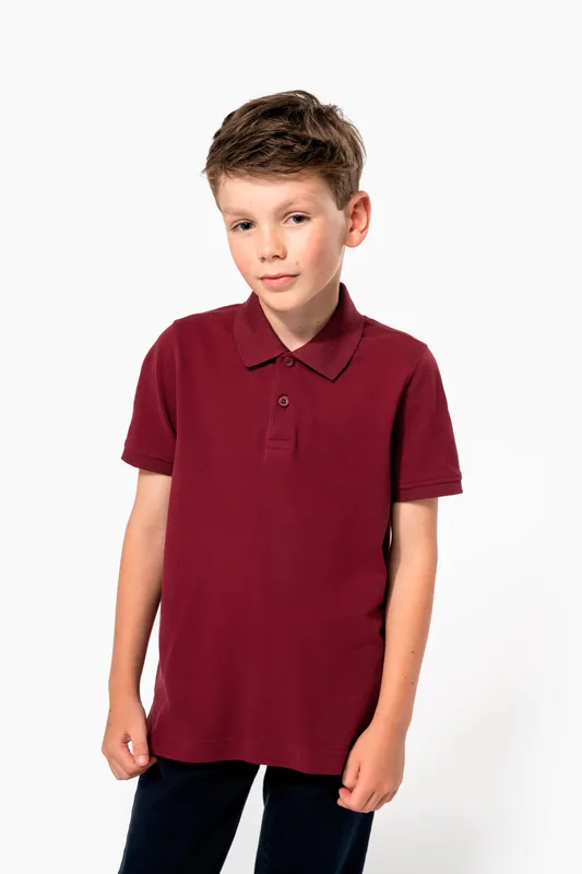 Kariban Piqué-kinderpolo Bio180