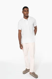 Kariban Men's Organic 180 piqué polo shirt – foto 7