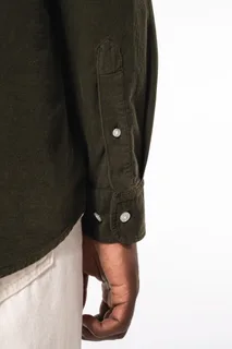 Kariban Men's long-sleeved corduroy shirt – foto 8