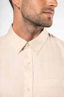 Kariban Men's Ariana III short-sleeved cotton shirt – foto 3