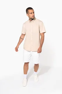 Kariban Men's Ariana III short-sleeved cotton shirt – foto 7
