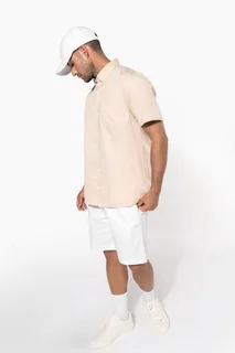 Kariban Men's Ariana III short-sleeved cotton shirt – foto 9