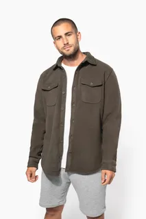 Kariban Overshirt van fleece met sherpavoering – foto 1